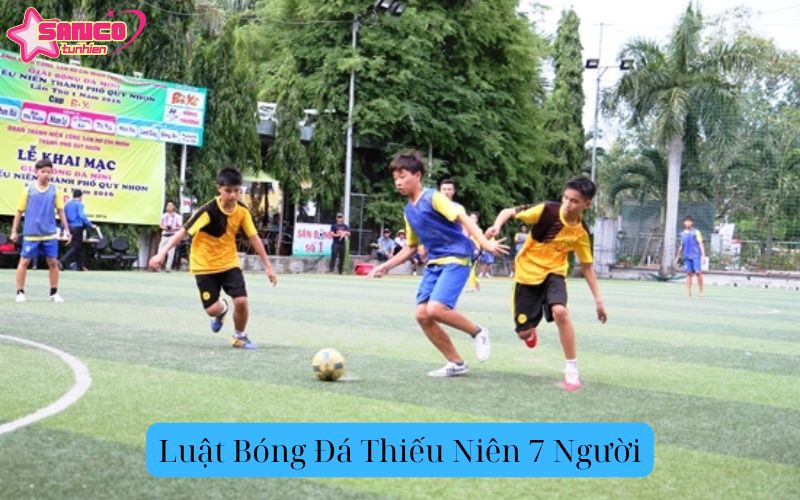 Luật Bóng Đá Thiếu Niên 7 Người