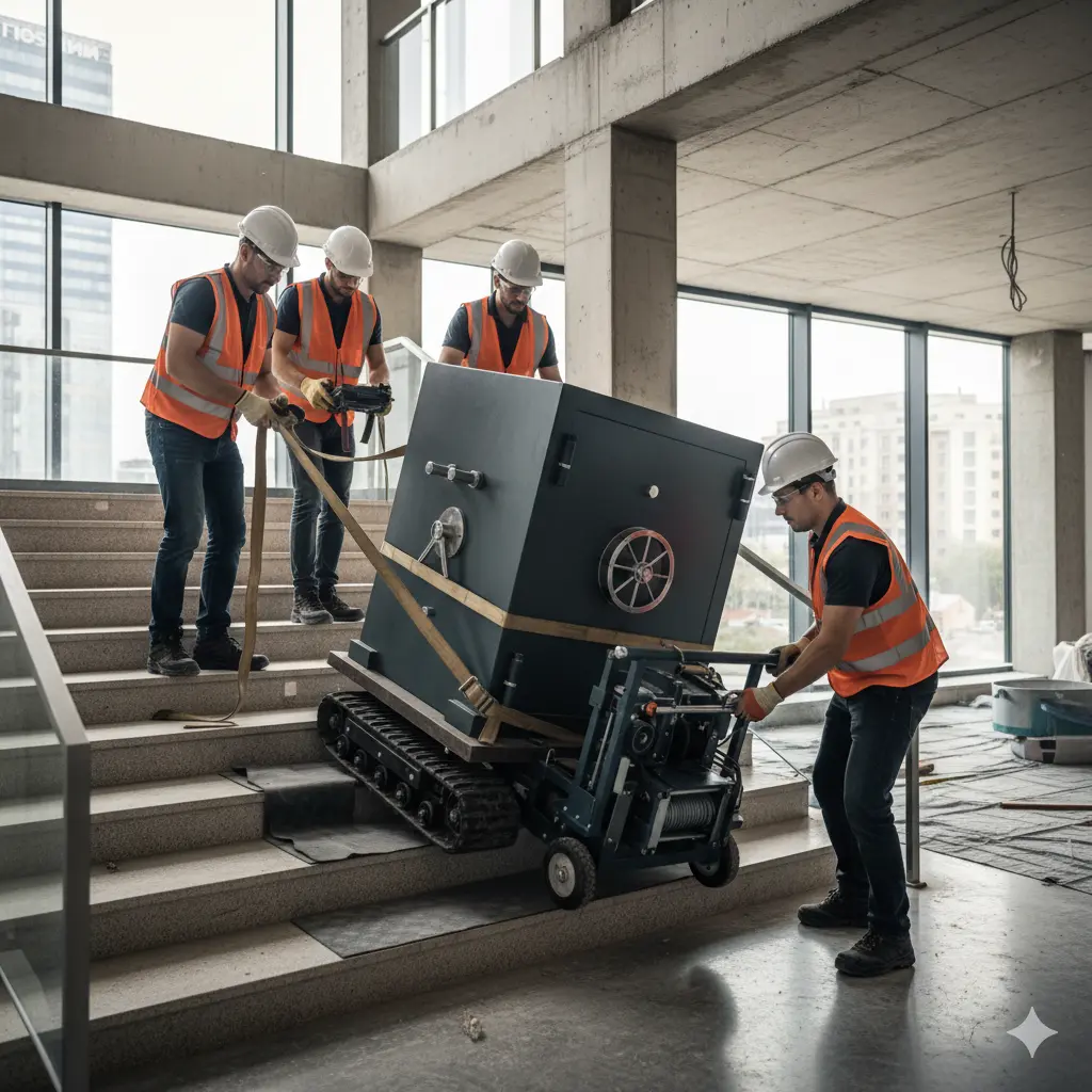 Thiết bị chuyển két sắt chuyên dụng