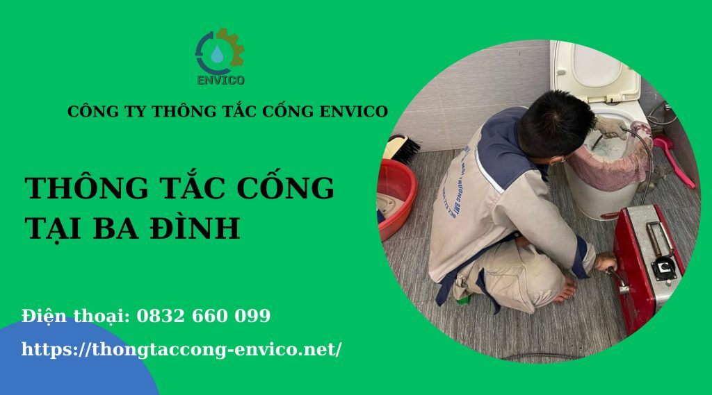 thông tắc cống tại ba đình